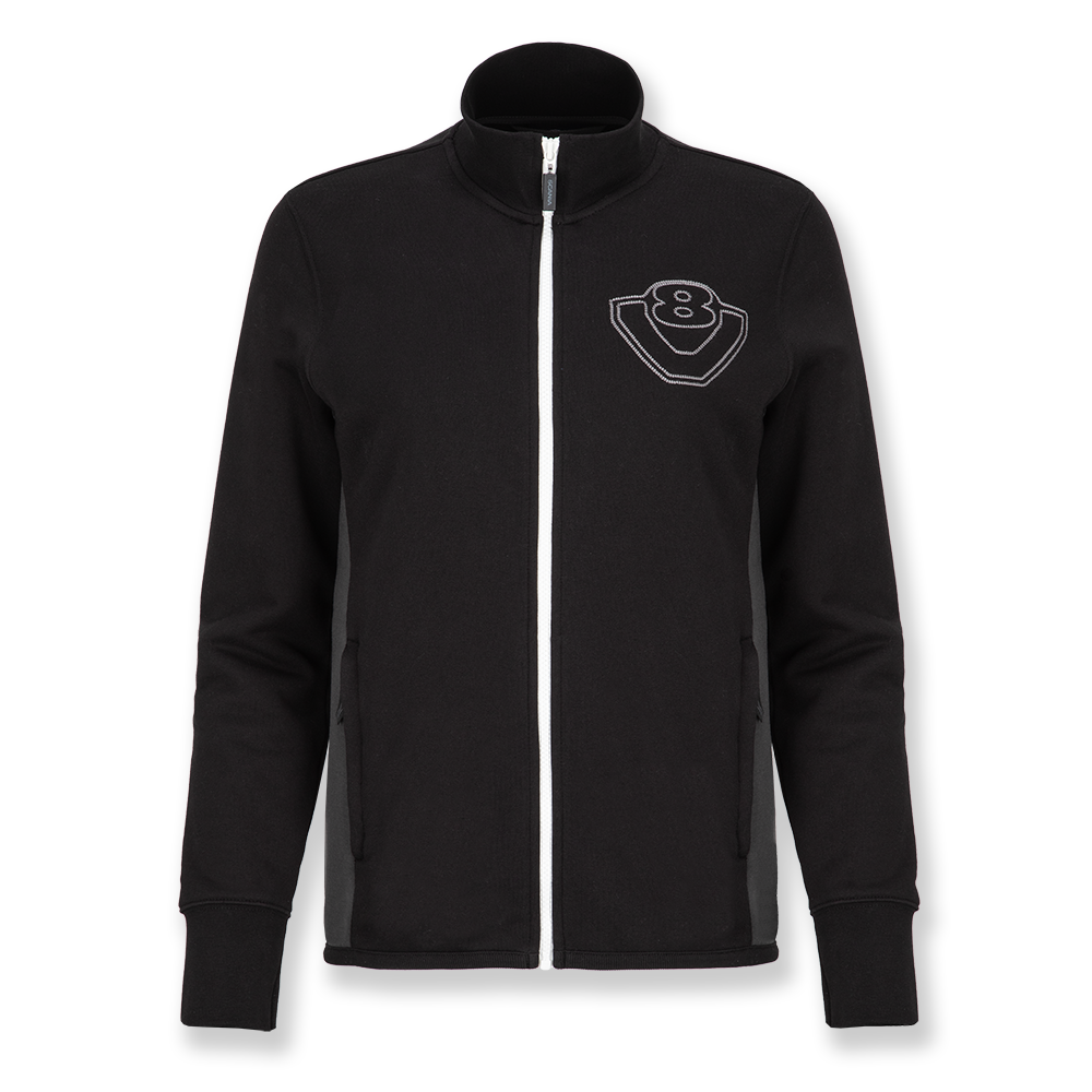 Women's Black V8 Duo Zip Sweatshirt