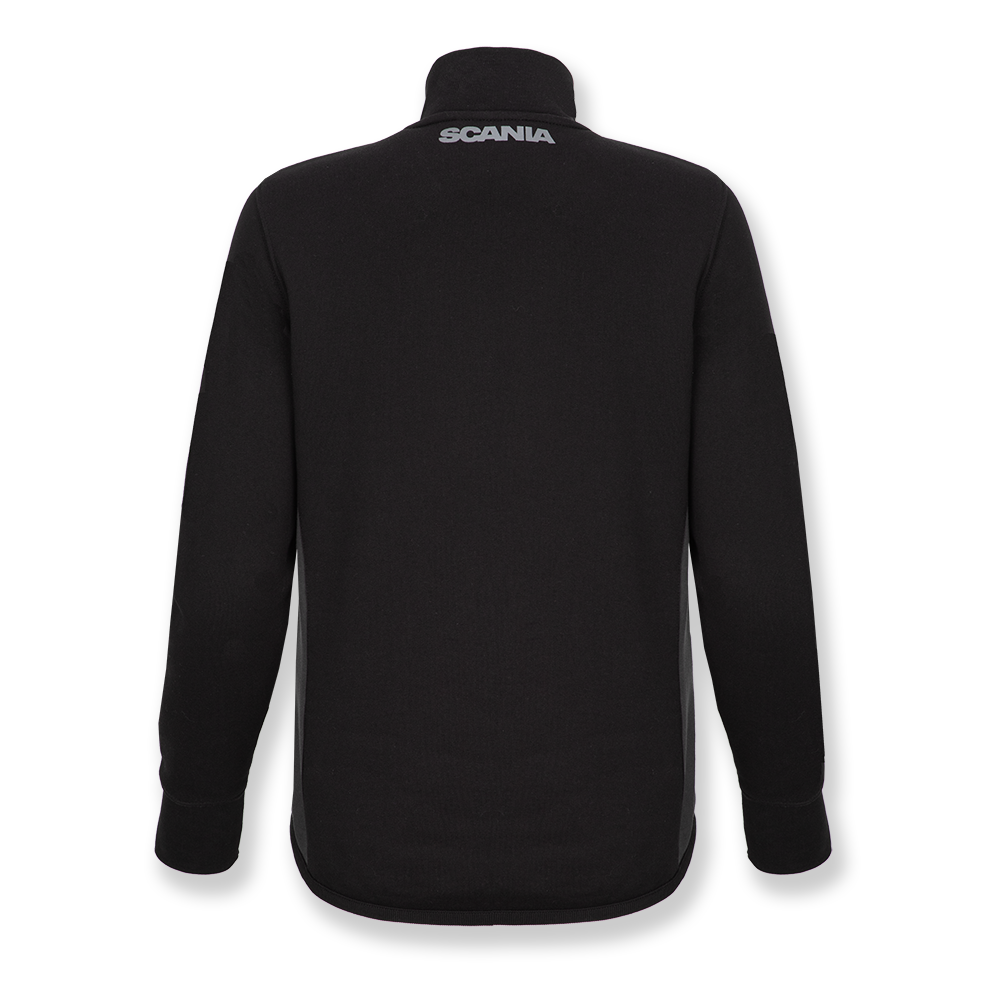 Women's Black V8 Duo Zip Sweatshirt