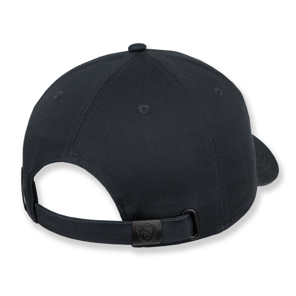 Striped Wordmark Baseball Cap