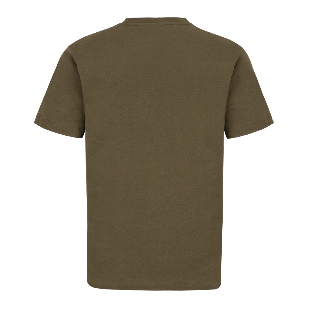 Men's Olive Basic Wordmark T-Shirt