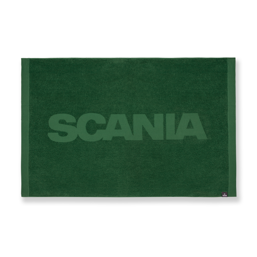 Green Wordmark Towel