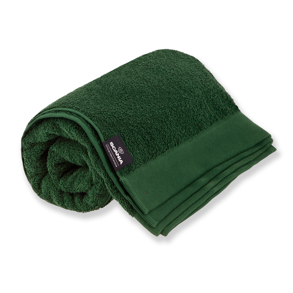 Green Wordmark Towel