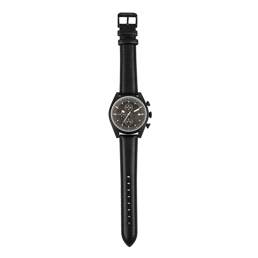 Black Chronograph Watch