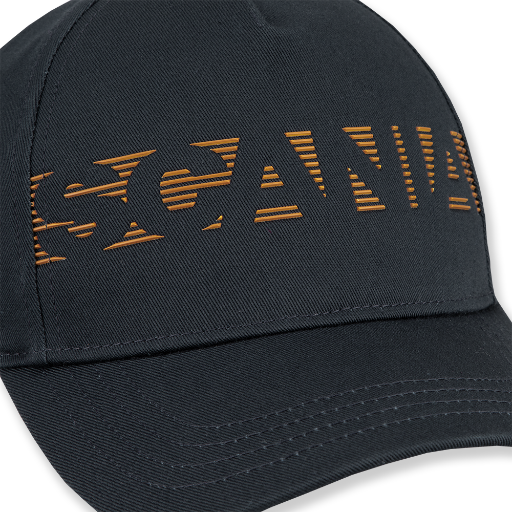 Kids Stripe Wordmark Baseball Cap