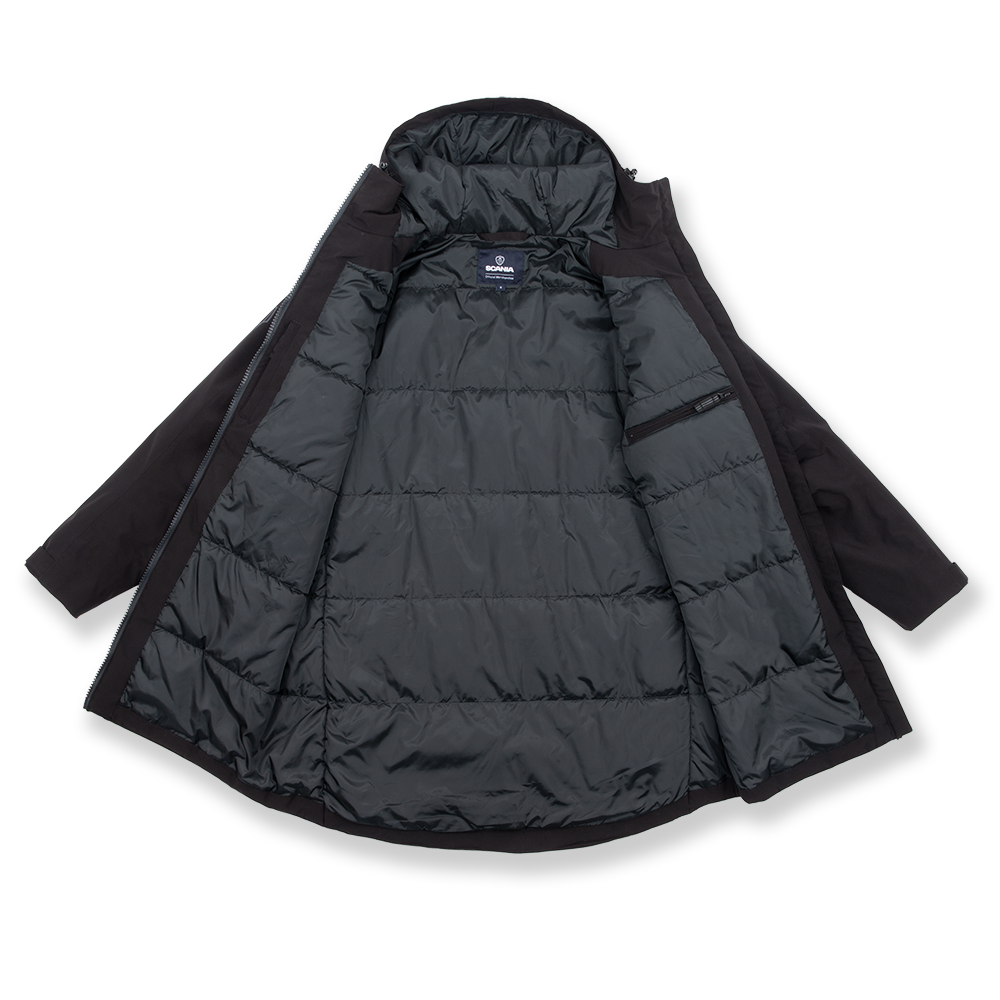 Women's Black Parka