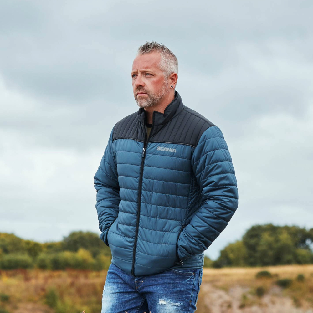 Men's Blue Duo Quilted Jacket