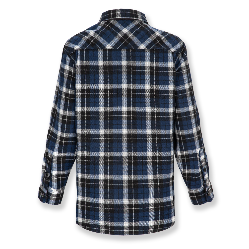 Women's Blue Checked Overshirt