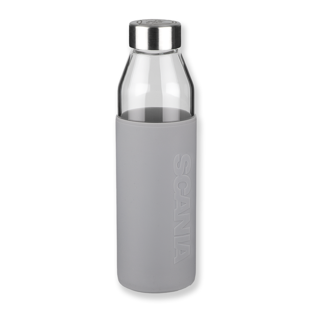Light Grey Glass Bottle