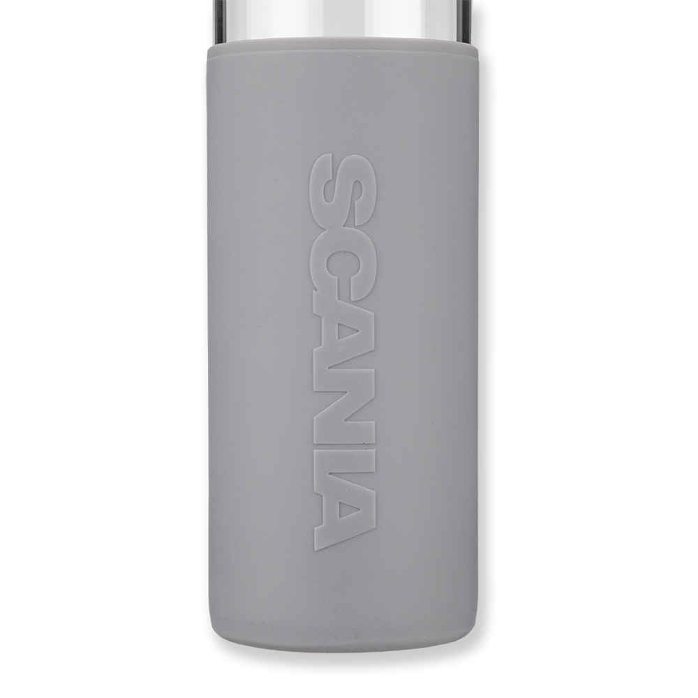 Light Grey Glass Bottle