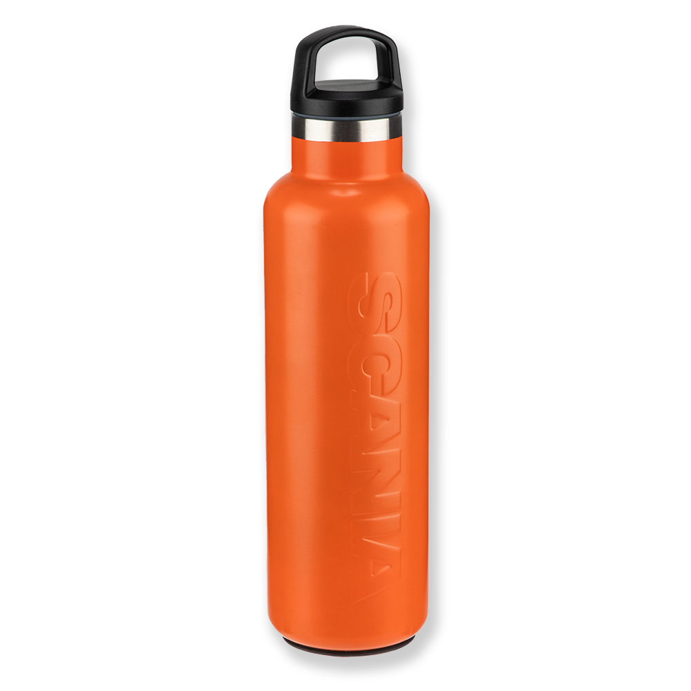 Orange Stainless Steel Bottle