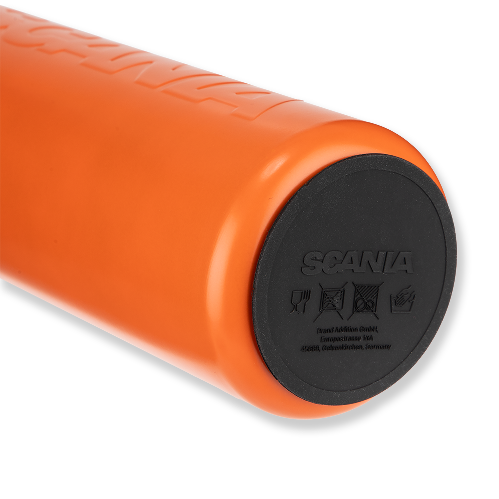 Orange Stainless Steel Bottle
