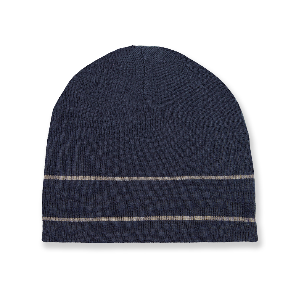 Kids Reversible Navy Beanie