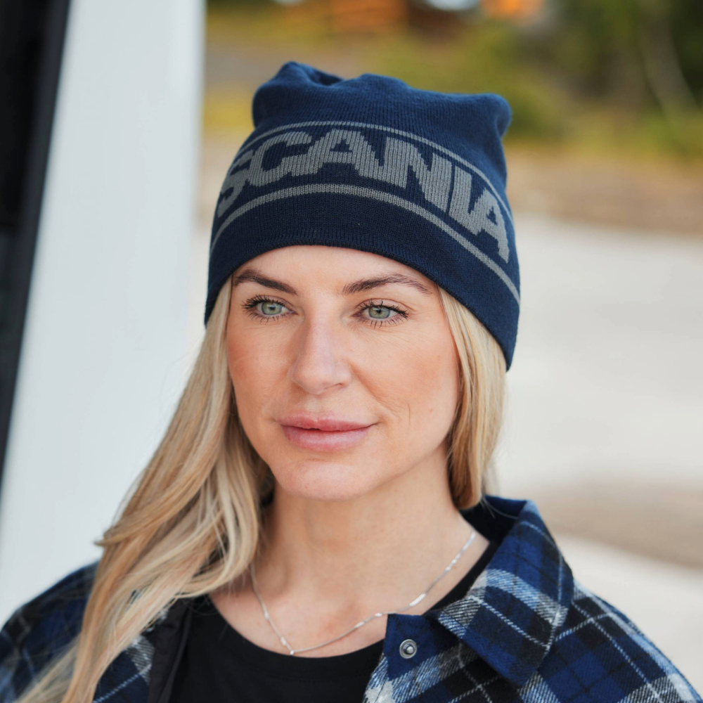 Reversible Navy Beanie