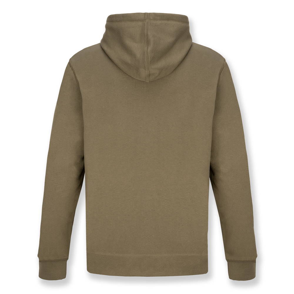 Men's Khaki Stripe Relaxed Hoodie