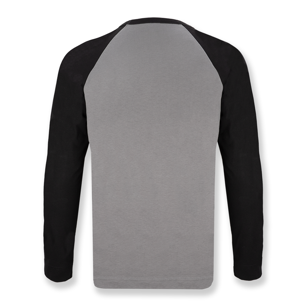 Men's Stone Grey Duo LS T-Shirt