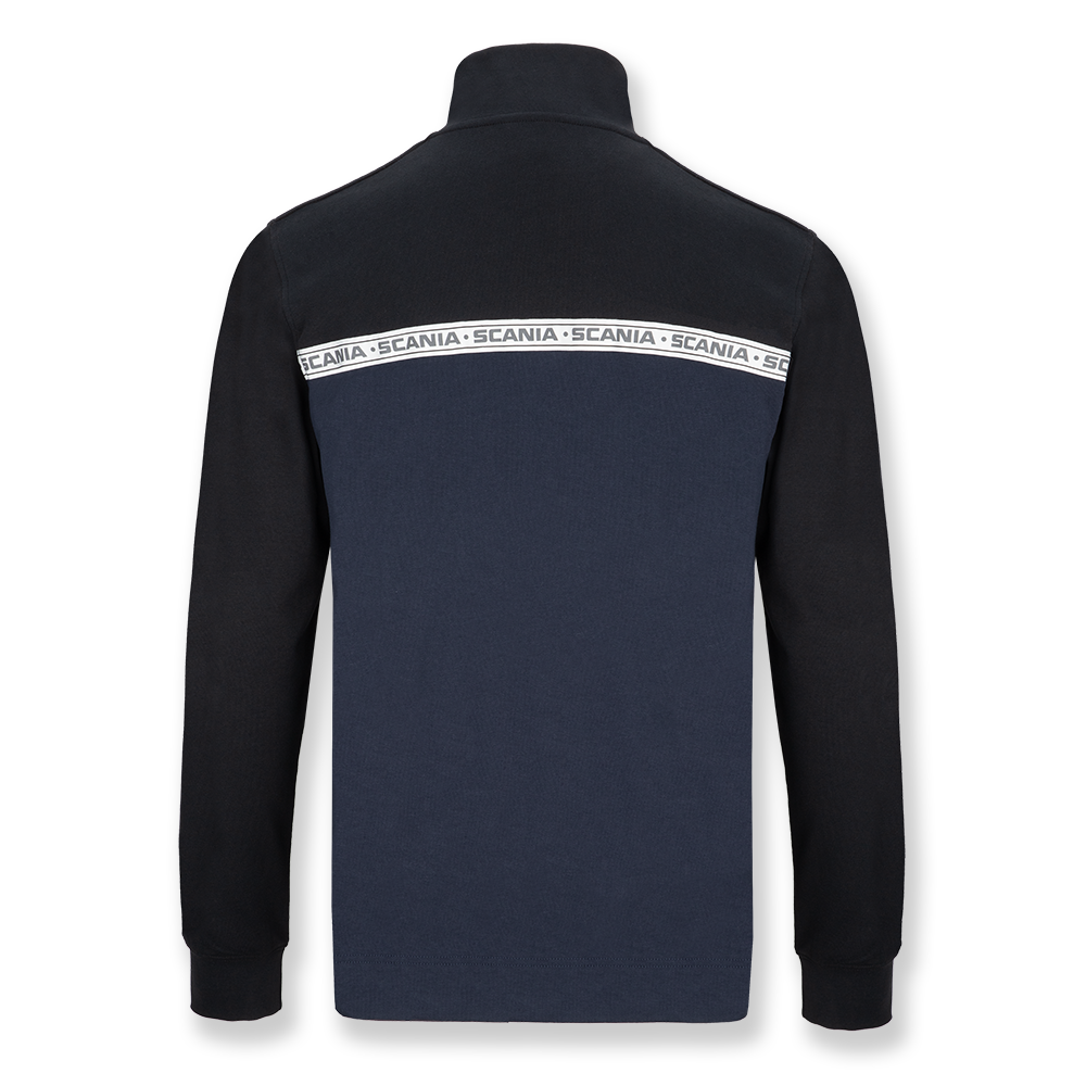 Men's Navy Duo Retro ¼ Zip Sweatshirt