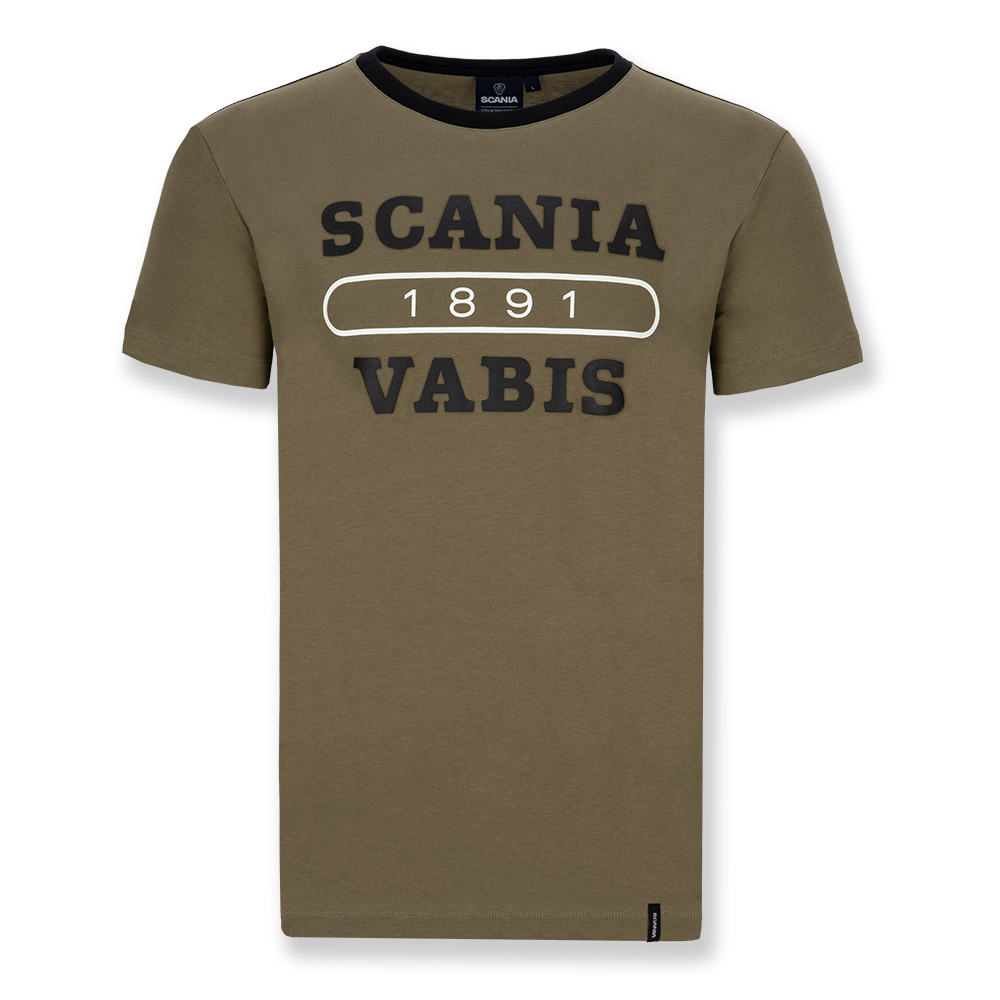 Męski T-shirt 1891, kolor Khaki