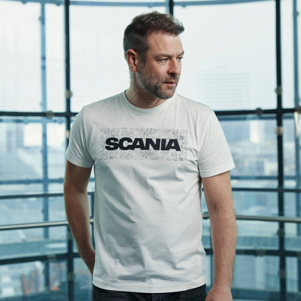 Men's Broken White Code T-Shirt