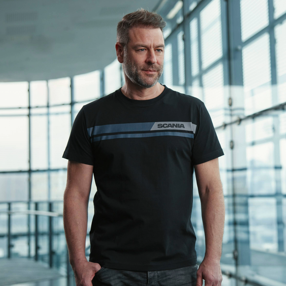 Men's Black Stripe T-Shirt