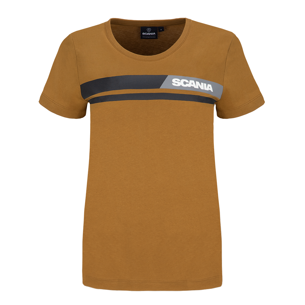 Women's Rust Stripe T-Shirt