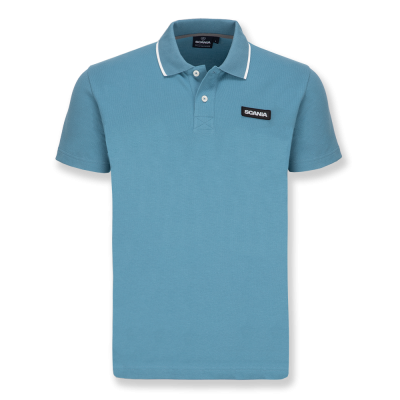 Men's Light Blue Base Polo