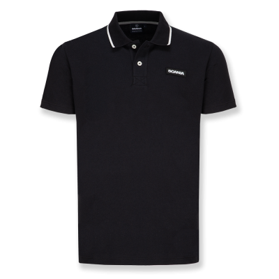 Men's Black Base Polo