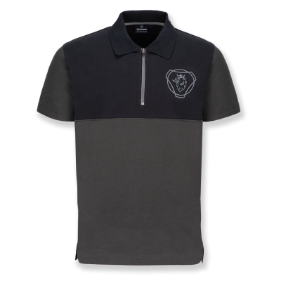 Men's Anthracite Duo 1/4 Zip Polo