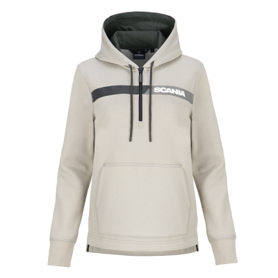 Women's Pewter 1/4 Zip Hoodie