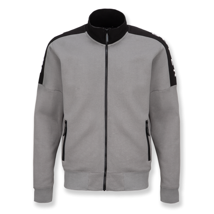 Men's Stone Grey SUPER Zip Sweatshirt