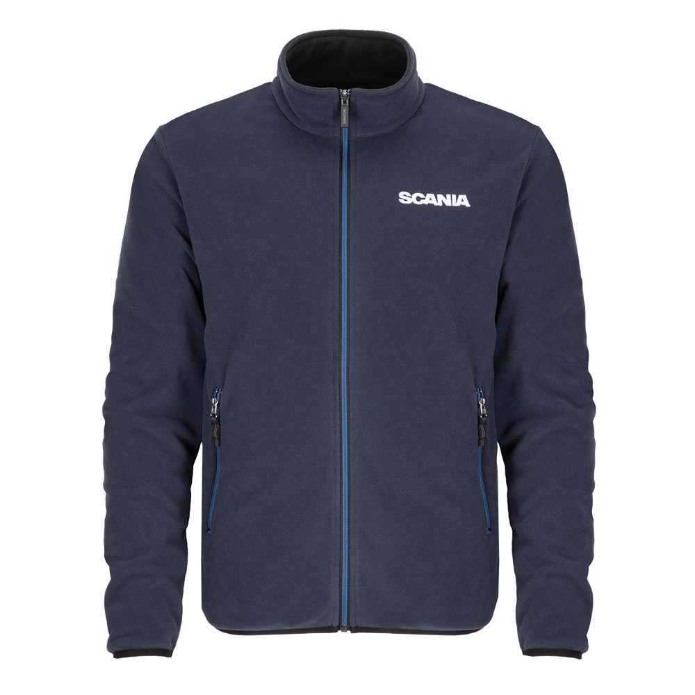 Men's Navy Fleece Jacket