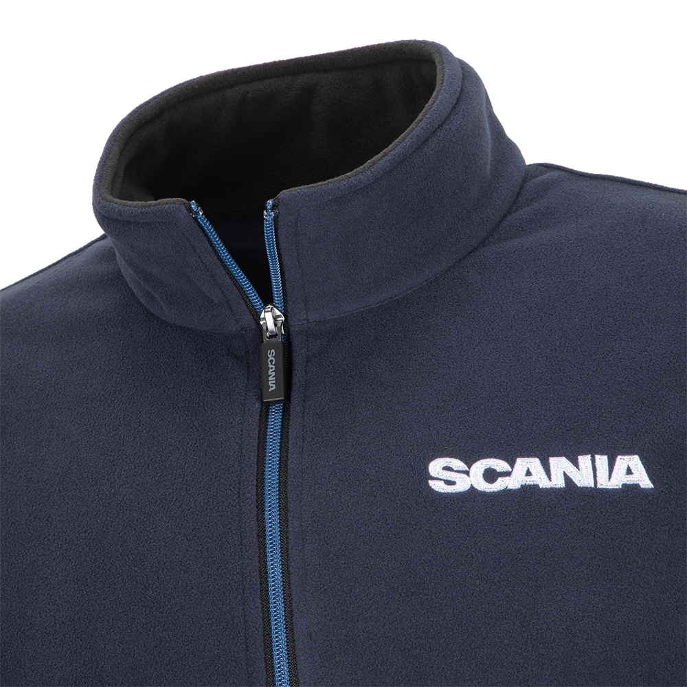 Men's Navy Fleece Jacket