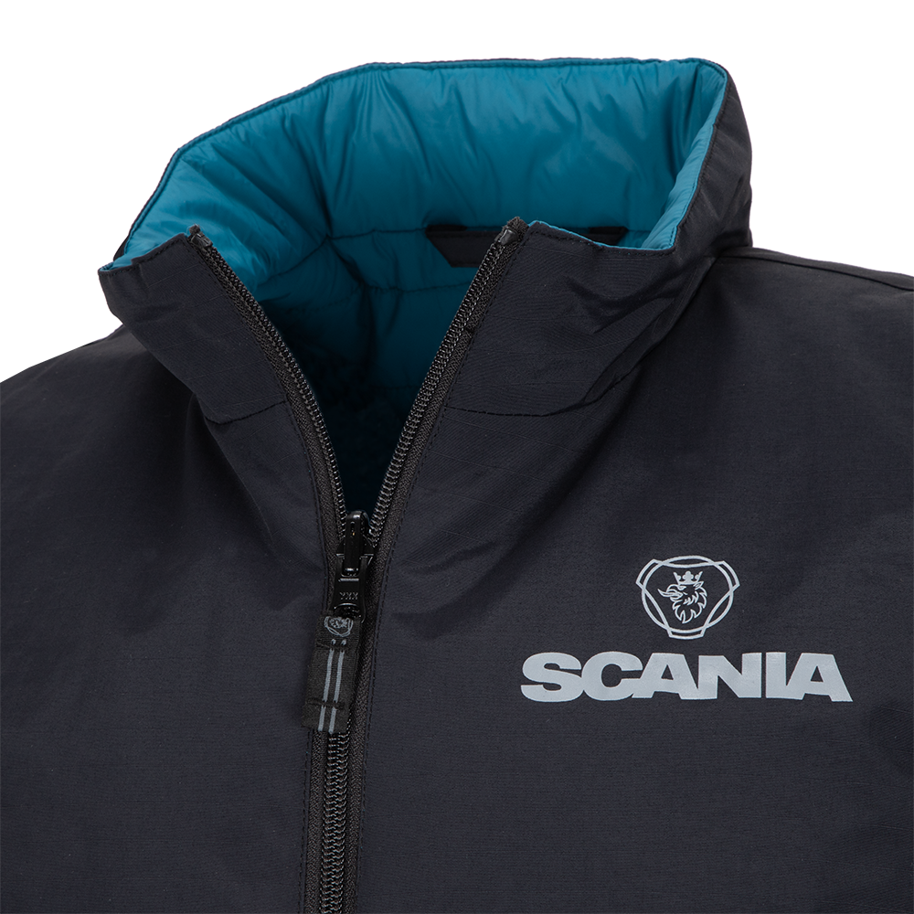 Men's Black Reverse Gilet