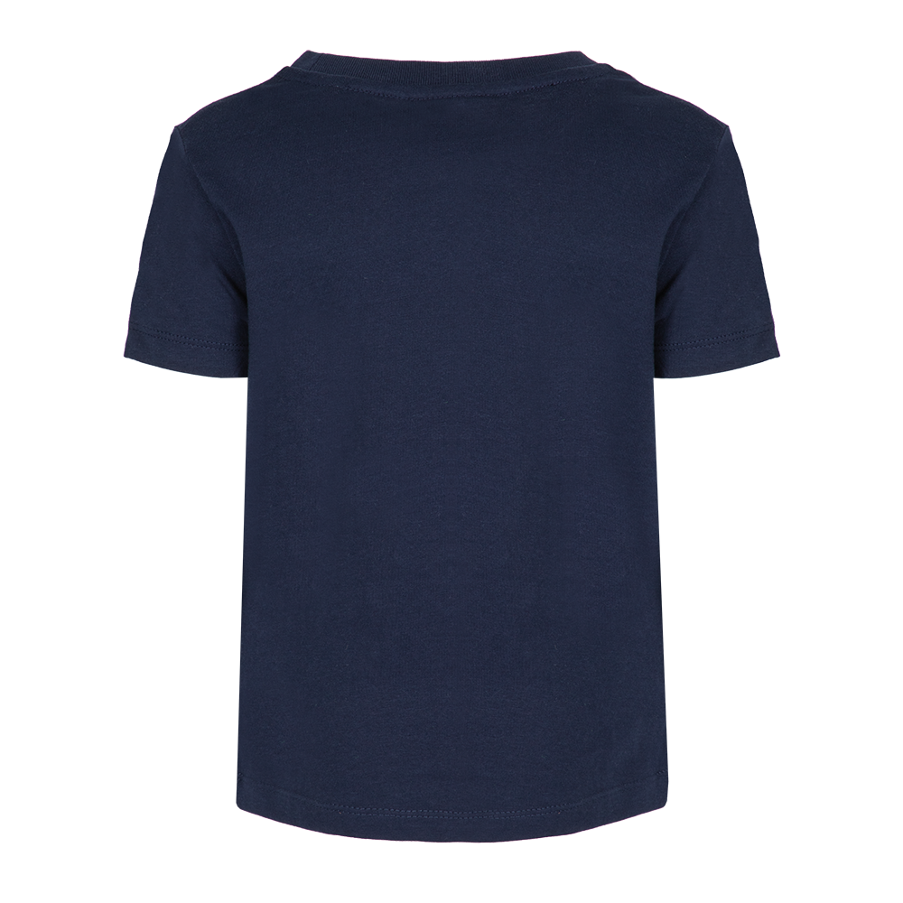 Kids Navy Wordmark T-Shirt