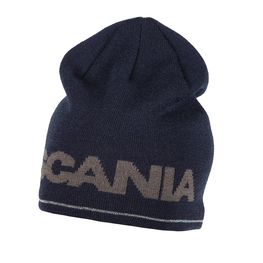Wordmark Beanie - Navy