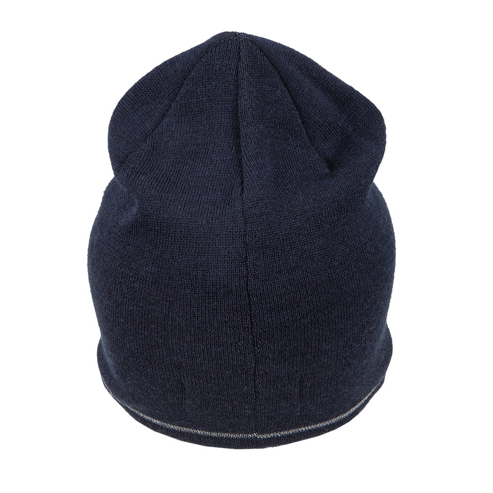 Wordmark Beanie - Navy