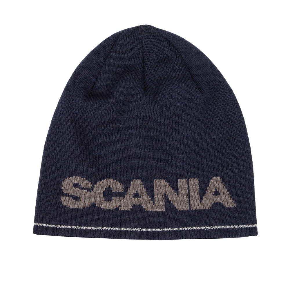 Wordmark Beanie - Navy