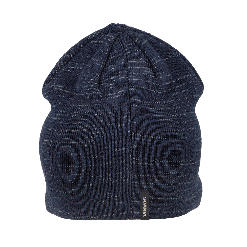 Reflective Beanie - Navy