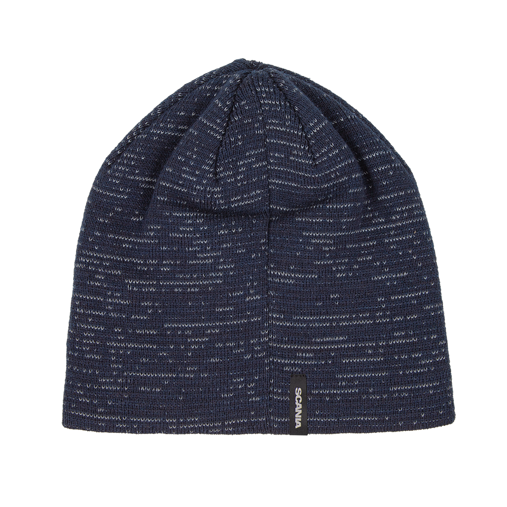Reflective Beanie - Navy