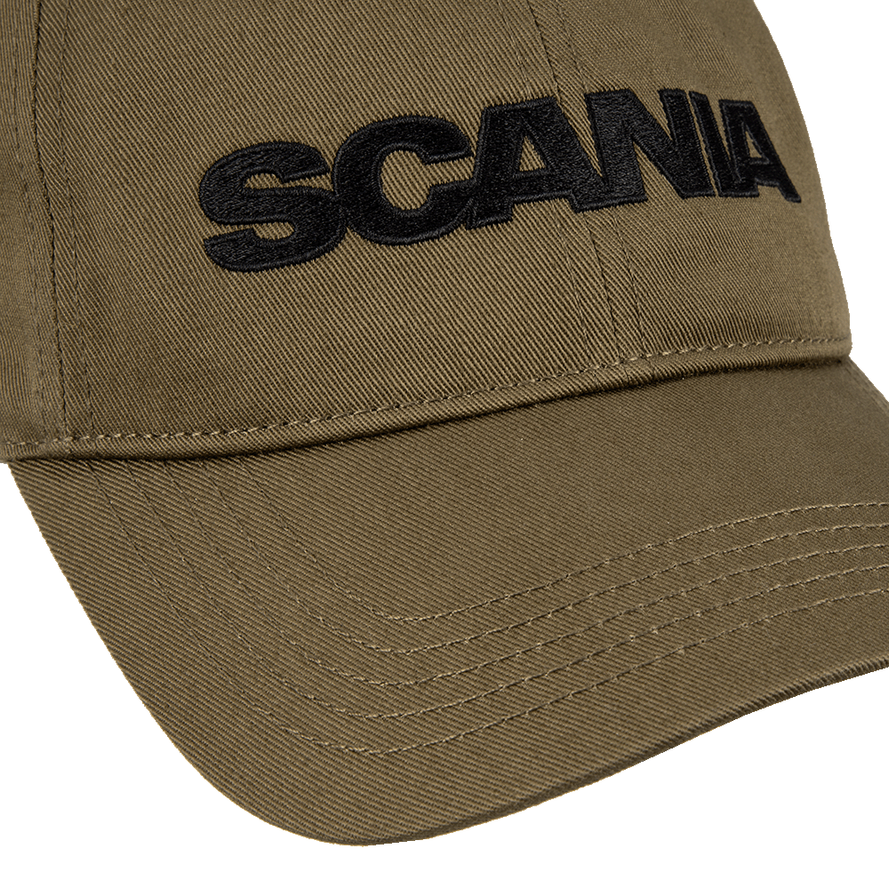 Wordmark Baseball Cap - Olive Green