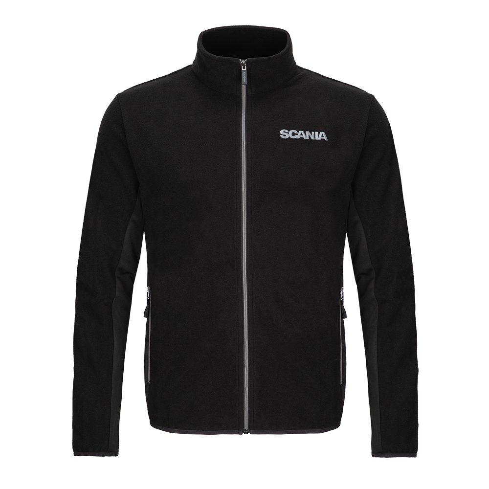 Men's Black Base Fleece Jacket