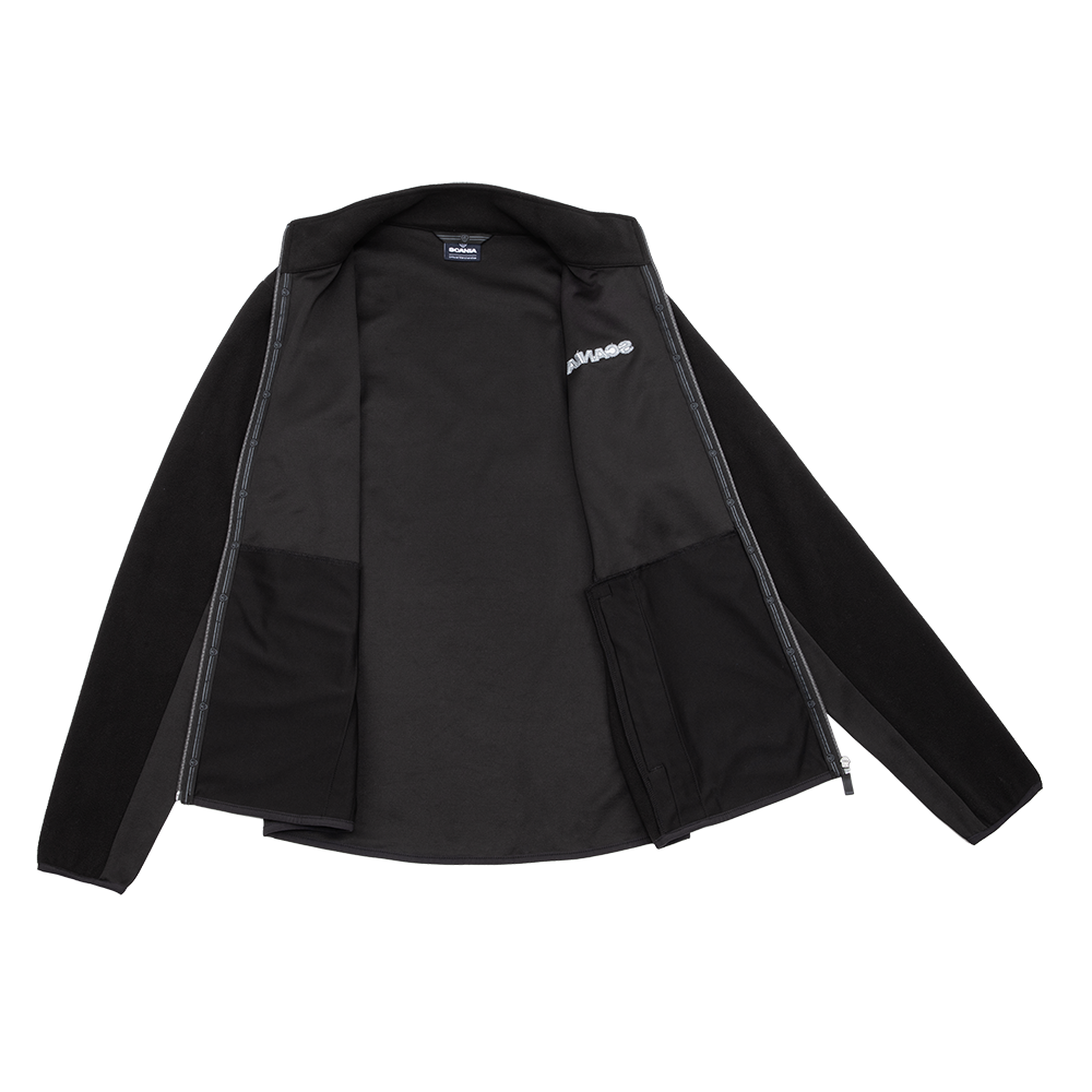 Men's Black Base Fleece Jacket