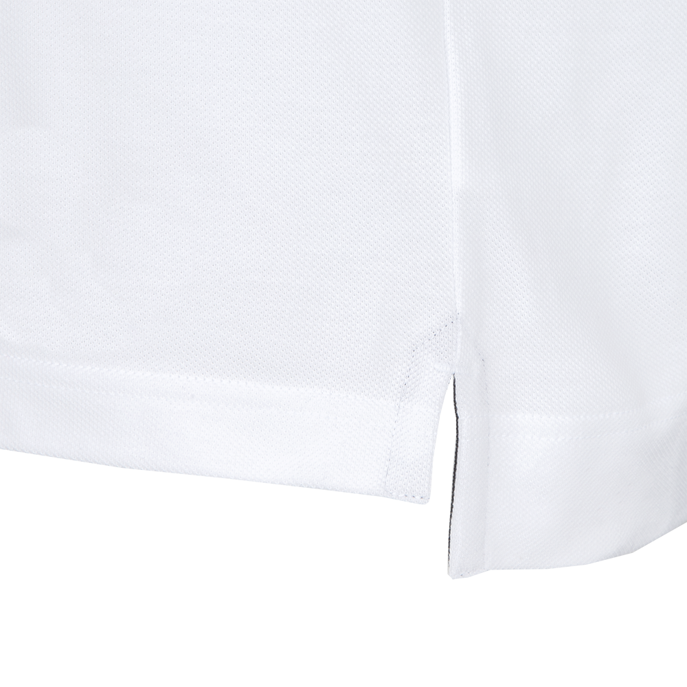 Men's Optical White Base Polo