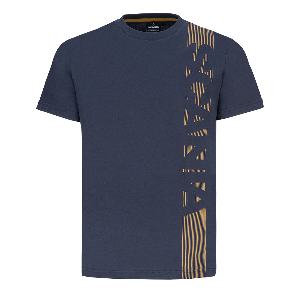 Men's Navy V Stripe T-Shirt
