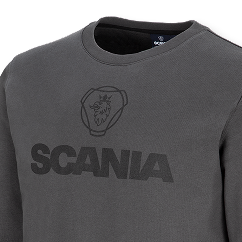 Men's Anthracite Crew Neck Sweatshirt