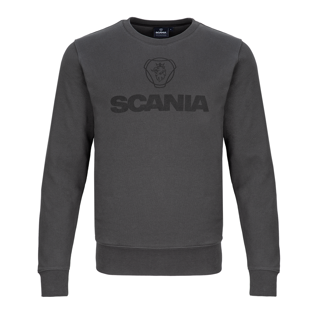 Men's Anthracite Crew Neck Sweatshirt