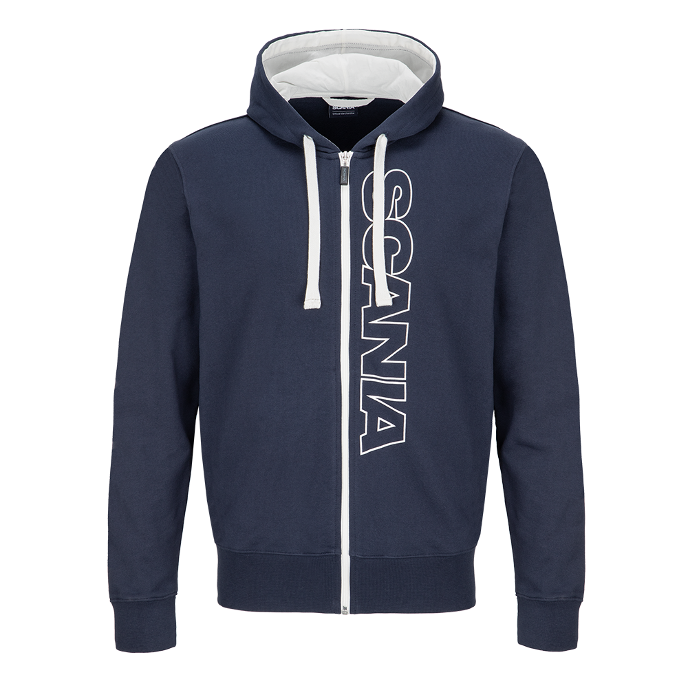Men's Navy Base Zip Hoodie