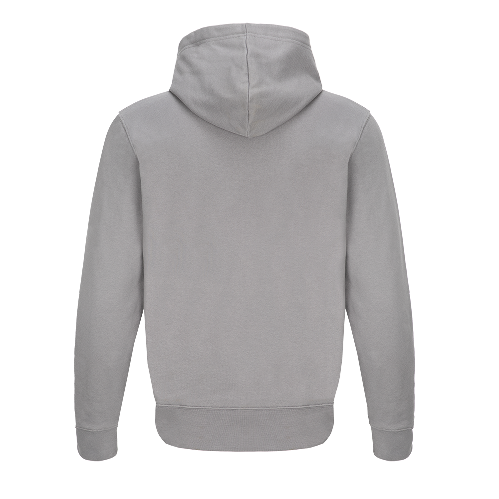 Men's Stone Grey Base Zip Hoodie