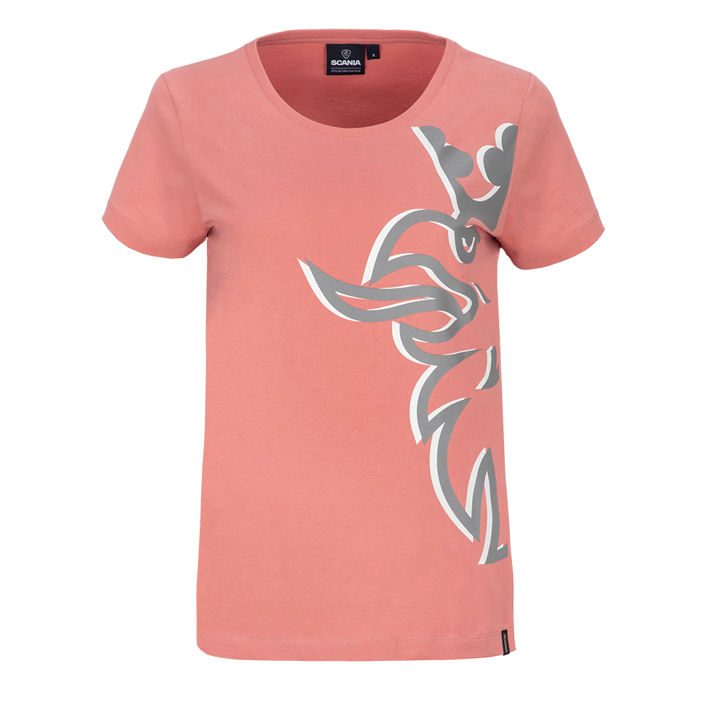Women's Dusty Pink Griffin Duo T-Shirt