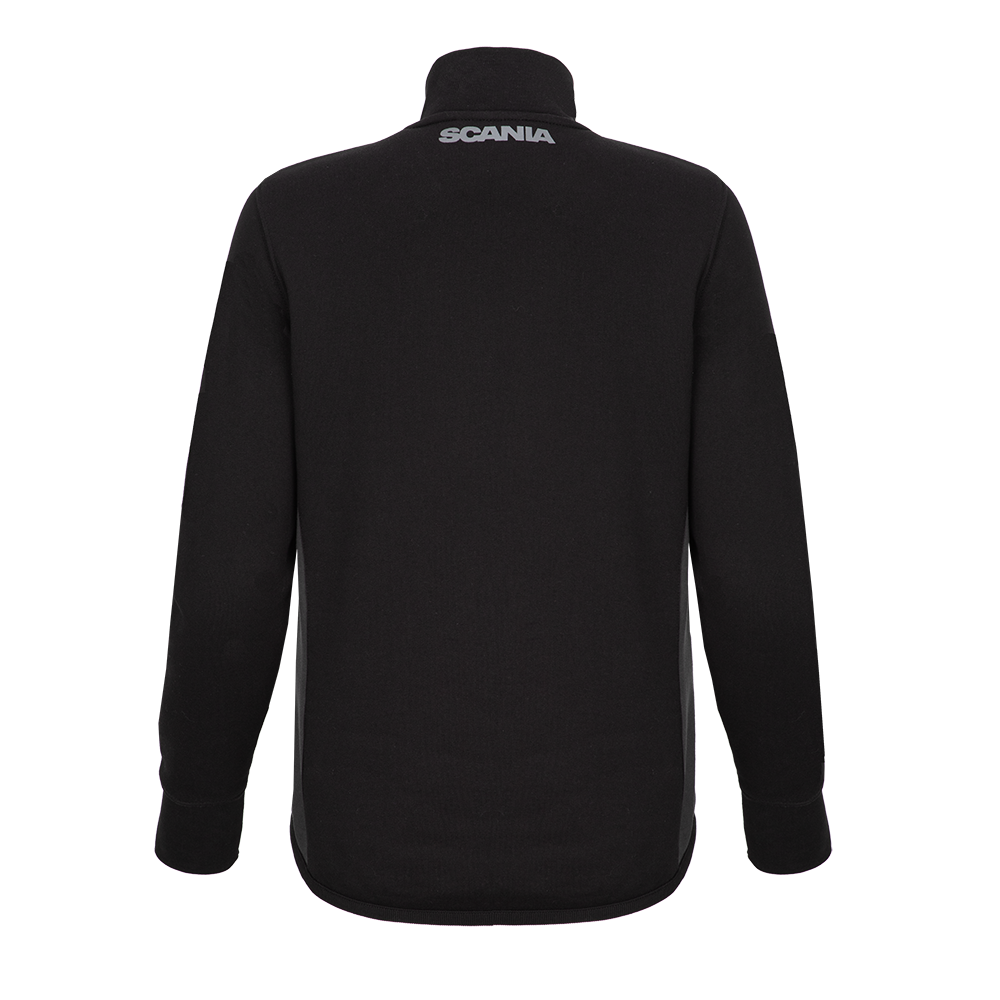 Women's Black V8 Duo Zip Sweatshirt