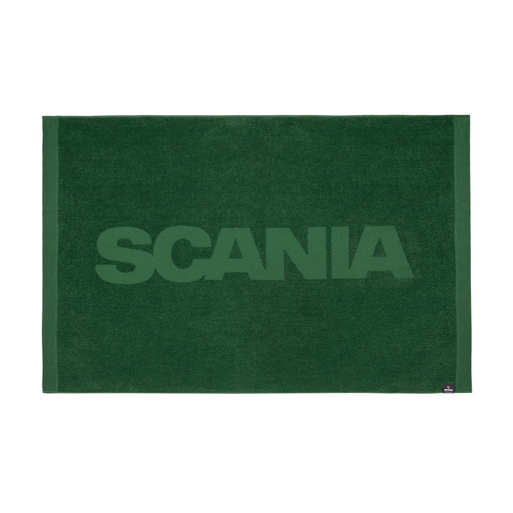 Green Wordmark Towel